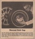 new hub cap 4-11-1970 autoweek clipping